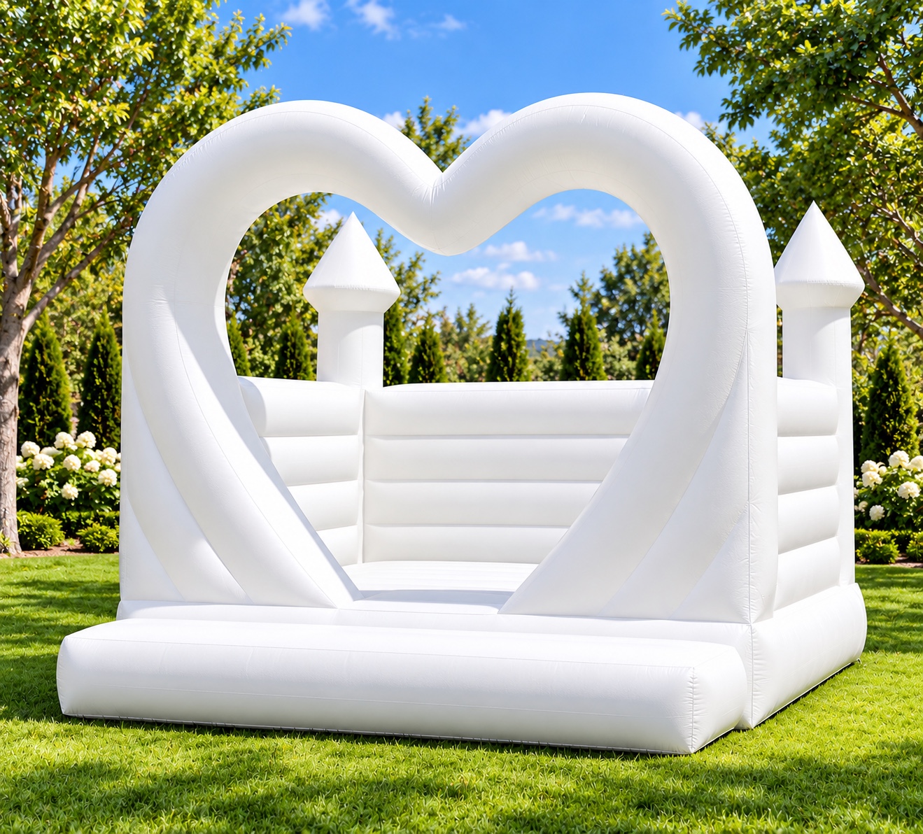 White Heart Bounce House